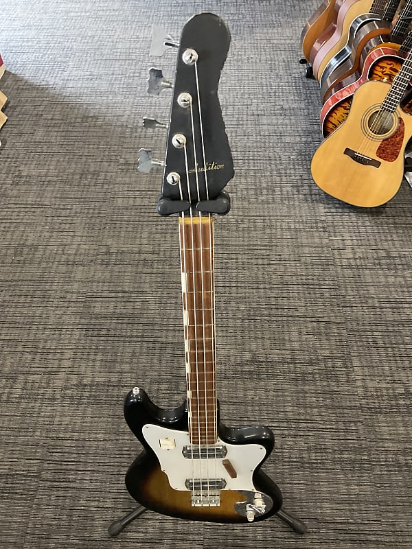 Audition Bass Guitar 1970’s Reverb