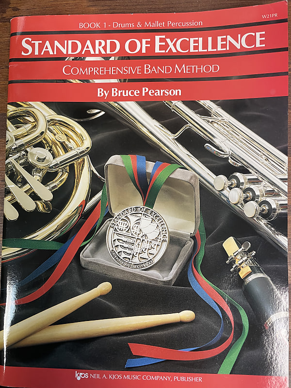 KJOS Publishing Percussion Drums & Mallet Book 2000+ Colors Reverb