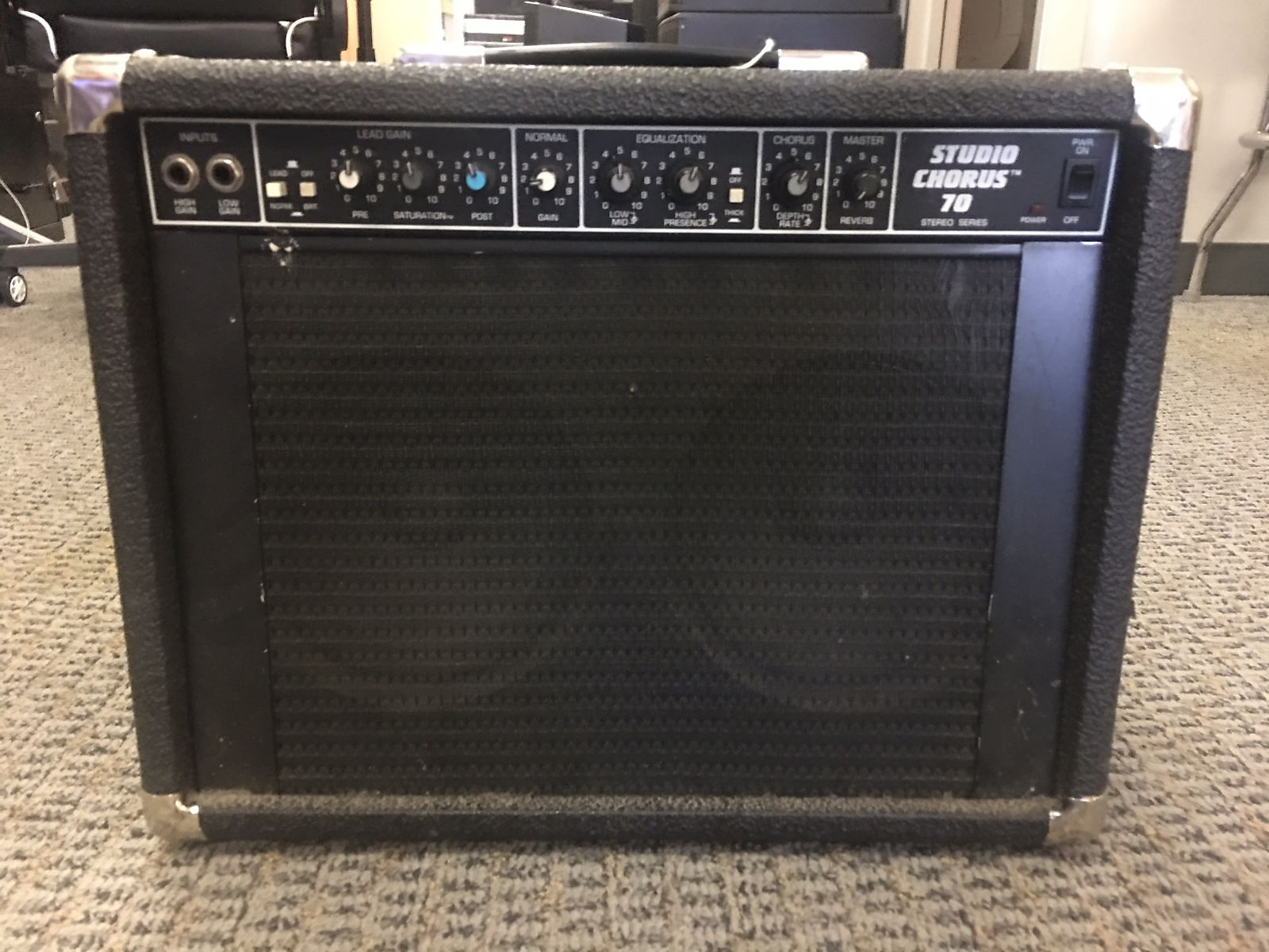 Peavey Studio Chorus 70 Stereo Series 2x8 Guitar Combo Reverb