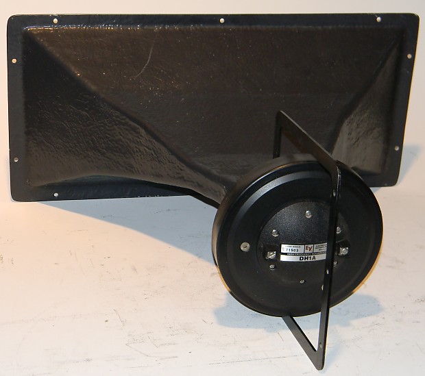 EV DH1A 8 Ohm HF compression driver and large horn assembly image 1