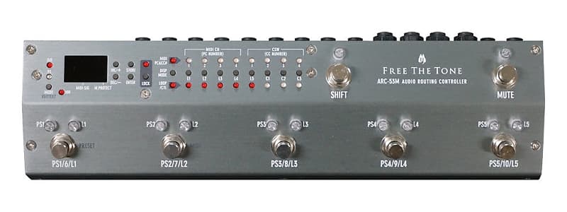 Free The Tone Audio Routing Controller ARC-53M (Silver