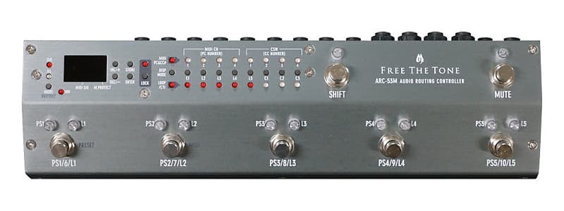 Tone　(Silver)　Audio　Routing　Reverb　Controller　ARC-53M　Free　The