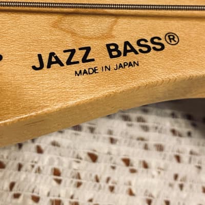 Fender Japan Black Label Jazz Bass MIJ Rare Japanese ULTRA RARE image 5