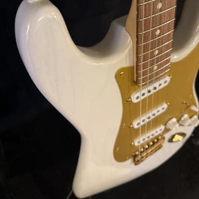Fender Stratocaster - Transparent White Nitro - Partscaster Custom Shop Pickups Plek’d image 11