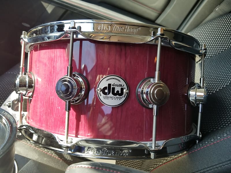 Dw Collectors Series Purple Heart Snare 14x6.5 | Reverb