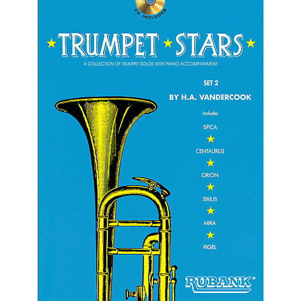 Trumpet Stars: A Collection of Trumpet Solos with Piano Accompaniment - Set 2 (w/ CD) image 1