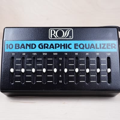 Ross 10 Band Graphic Equalizer in Box | Reverb