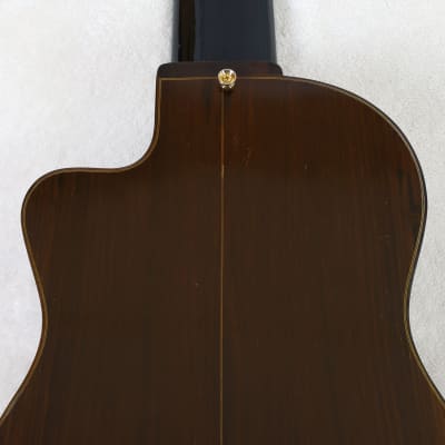 RARE 1989 Michael Menkevich Custom 10-String Classical Harp Guitar, Spruce/Brazilian, w/Case image 12