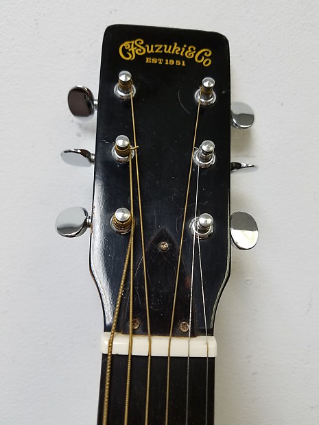 Vintage Suzuki F-100 Acoustic Guitar w/Case Martin Lawsuit