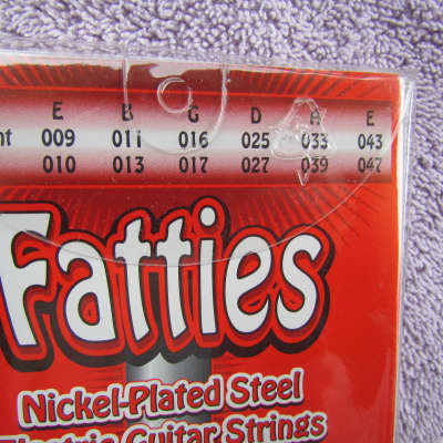 5 Sets Of GHS Fatties Fat-L-10's Nickel Plated Steel Electric Guitar Strings 5 Sets Of NOS GHS 10-47 image 3