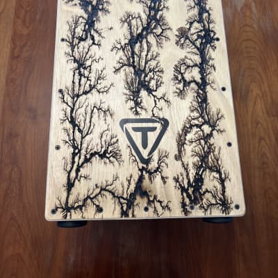 Tycoon Willow Series Cajon 2021 - Maple with Black Willow Charred detail image 1