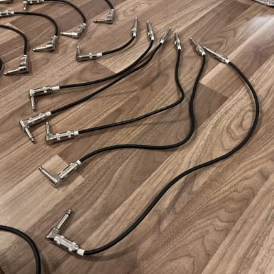 30x  Goodwood Audio Patch Cables - FULL Pedalboard Kit (Mono + Stereo) image 5
