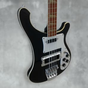 Rickenbacker 4001 Bass - 1974 - Black Jetglo image 3
