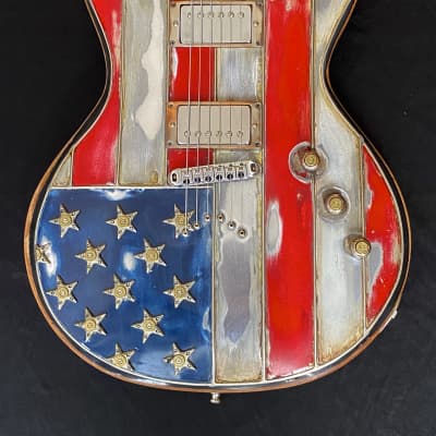 Mcswain SM-1 Red White Bullets USA custom boutique aluminum worldwide shipping image 9