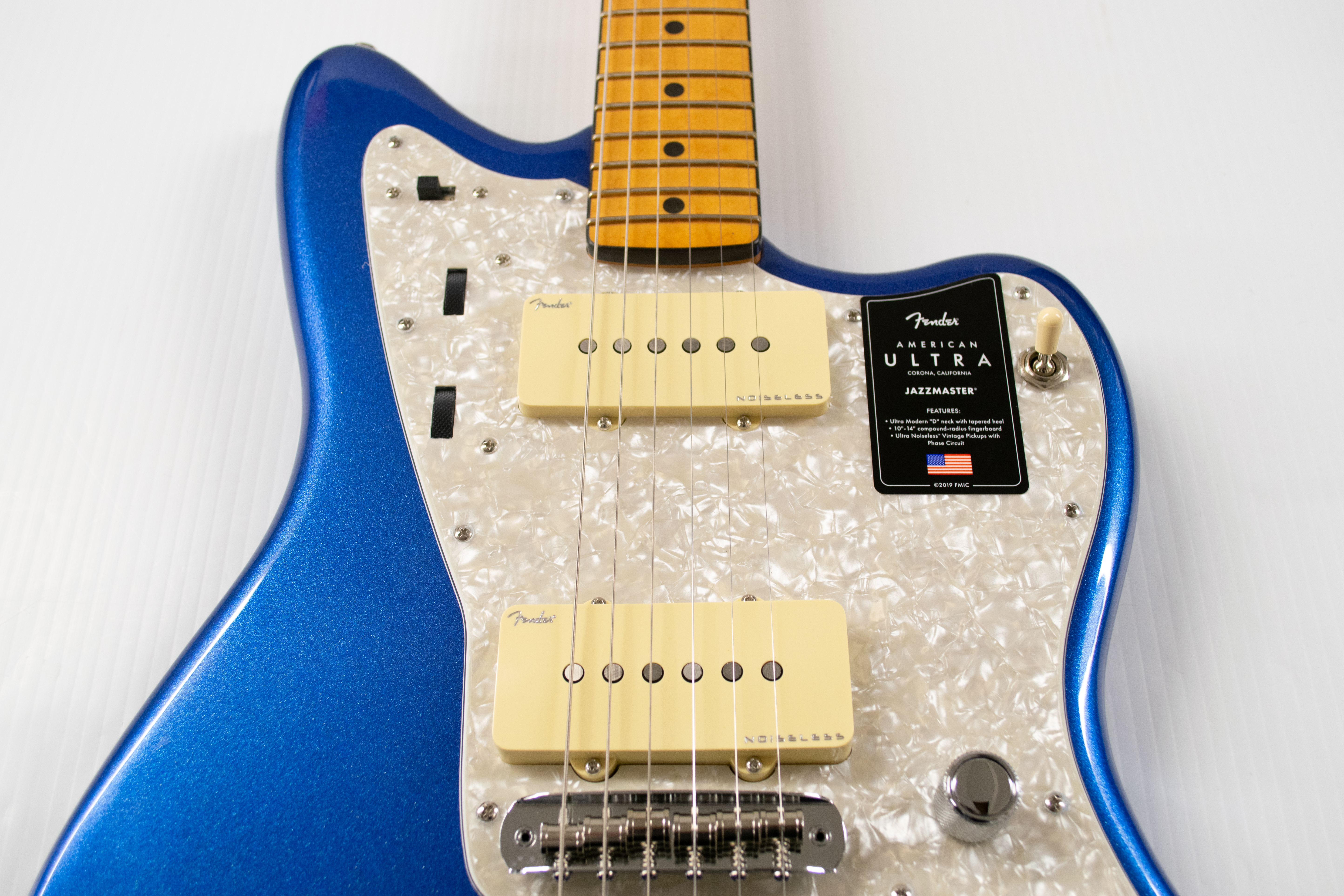 Fender American Ultra Jazzmaster コブラブルー Fender American Ultra Jazzmaster Maple Fingerboard Cobra
