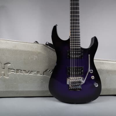 Jackson USA Dinky 1997 Reverse Headstock - Purple Burst w Jackson USA Dinky 1997 Reverse Headstock - Purple Burst w
