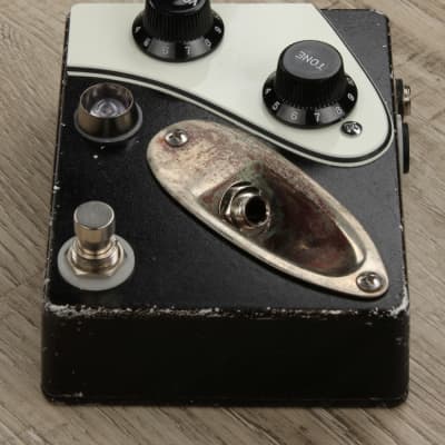 CopperSound Strategy Boost Overdrive Guitar Effects Pedal Relic'd Black & White image 5