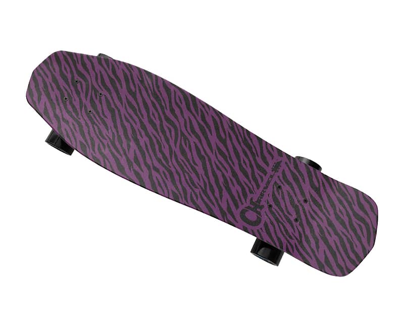 Charvel Purple Bengal Stripe Skateboard image 1