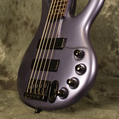 Ibanez EDC 705 Ergodyne Luthite 5 String Bass Deep Violet Flat w Deluxe Gigbag & FAST Shipping image 6