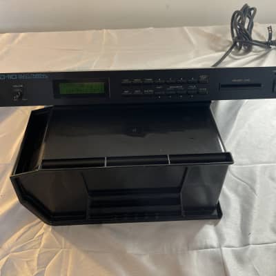 Vintage Roland D-110 Multi Timbral Sound Module Rack Synthesizer Gear Midi Works