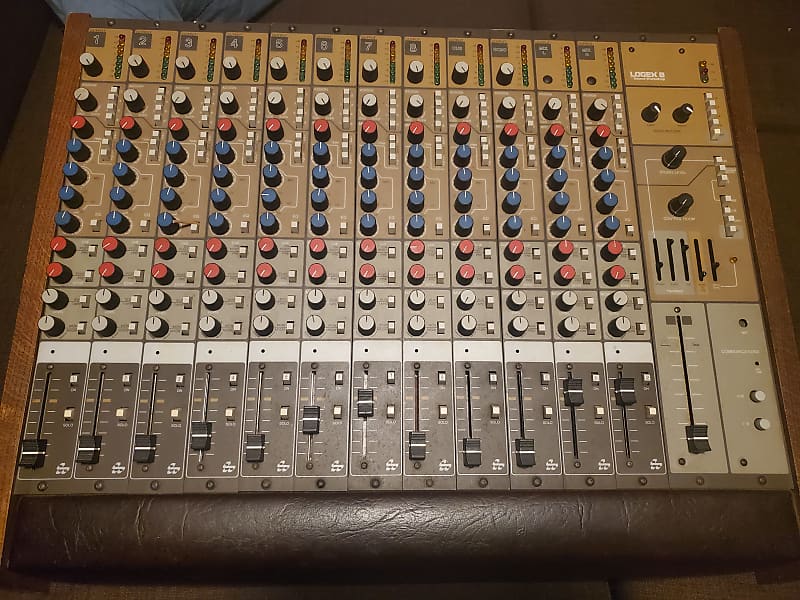 Sound Workshop Logex 12 x 8 recording mixer console Post-API, | Reverb