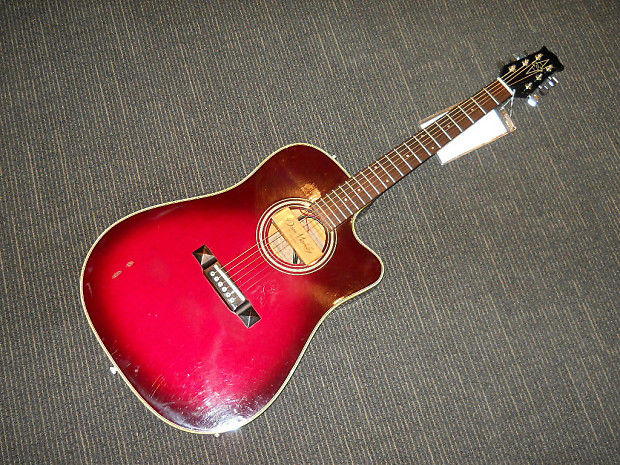 ランキング第1位 Fusion 5083 Alvarez Series Acoustic/Electric Body Thin 弦楽器、ギター