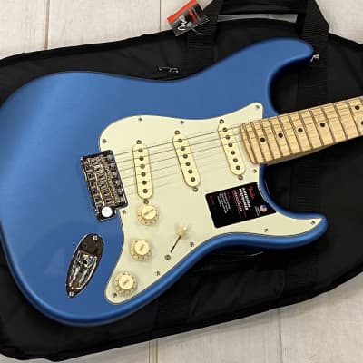 Fender American Performer Stratocaster MN Satin Lake Placid Blue New Unplayed Auth Dealer 7lbs 3oz image 7