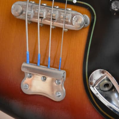 Musima de Luxe 25 B – 1960s German GDR Vintage Solidbody Bass Guitar image 5