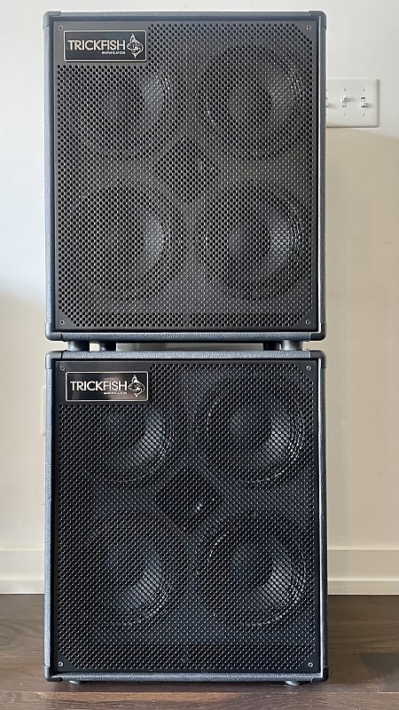 Trickfish TF408 Pair Bass Cabinets w/Covers 4x8