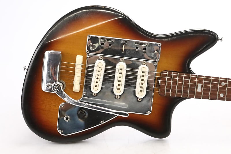 Guyatone LG-130T Tobacco Sunburst Electric Guitar #46493