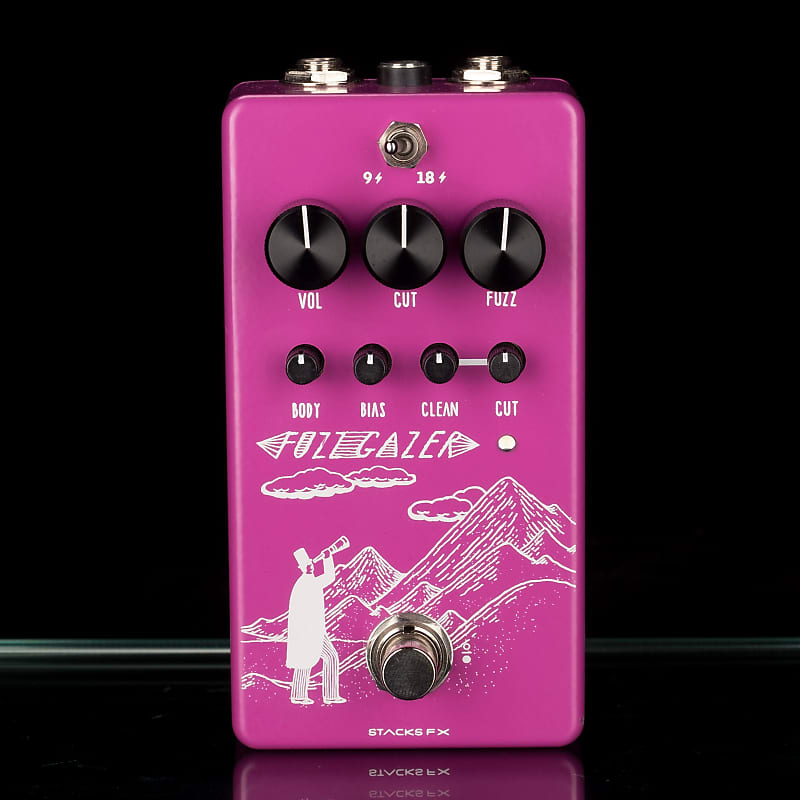 Stacks FX Fuzzy Gazer V2 Fuzz Pedal Reverb