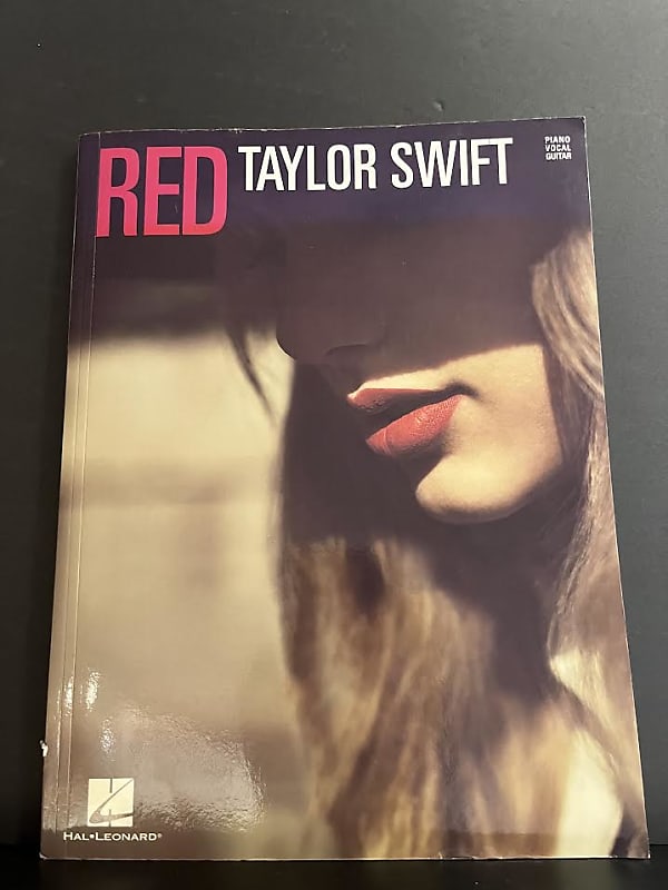 Red Taylor Swift Piano, Vocal & Guitar sheet Music Book