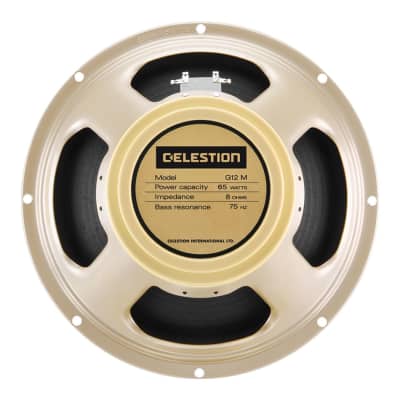 CELESTION Classic Series G12M-65 Creamback 8 ohm Guitar Speaker image 4