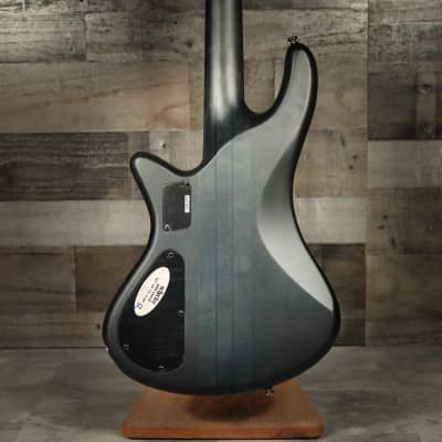 Schecter Stiletto Studio-4 See-Thru Black Satin (STBLS) Electric Bass Guitar B-Stock image 3