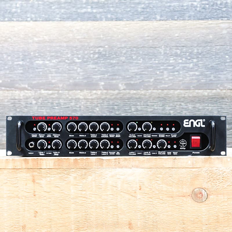 ENGL Special Edition Preamp E570 ECC83 Preamp Tubes 4 Channels w/Transformer image 1