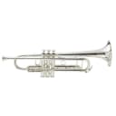 King Model 1117SP Professional Marching Bb Trumpet in Silver Plate BRAND NEW