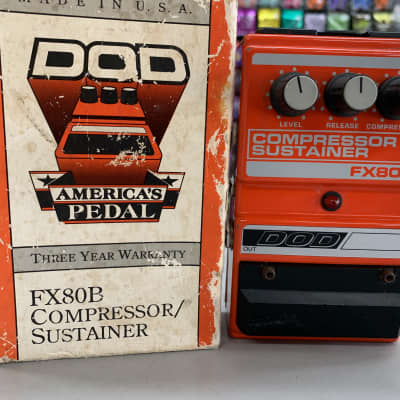 Reverb.com listing, price, conditions, and images for dod-fx80b-compressor-sustainer