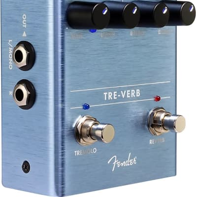 Fender Tre Verb Tremolo Reverb Effects Pedal image 3