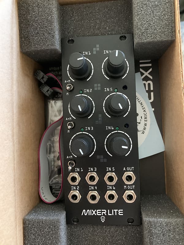 Erica Synths Drum Mixer Lite Black Reverb