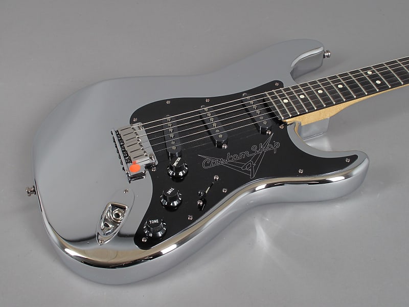 Chrome stratocaster deals