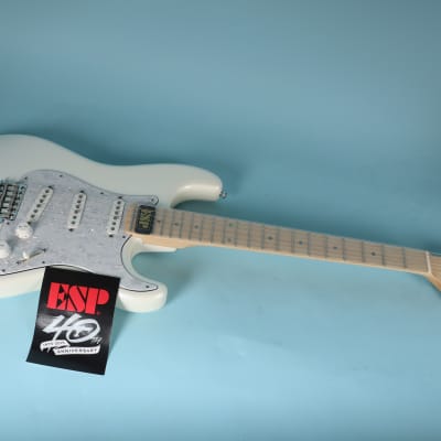 ESP E-II Vintage Plus SC Pearl White Joe Stump YJM Electric Guitar image 17