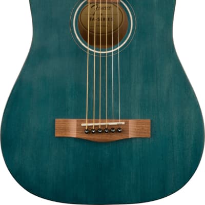 Fender FA-15 3/4-Scale Kids Steel String Acoustic Guitar - Blue image 1