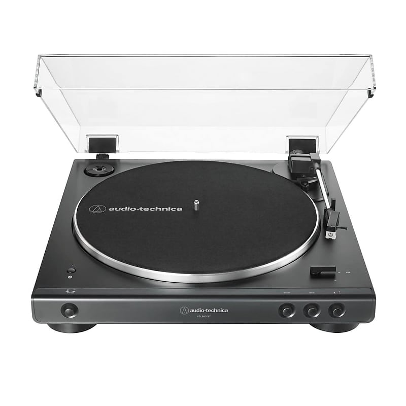 Audio-Technica AT-LP60XBT-BK Fully Automatic Wireless Belt-Drive Turntable, Black image 1