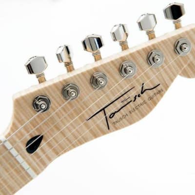 Tausch Guitars 665 White Stripes image 4