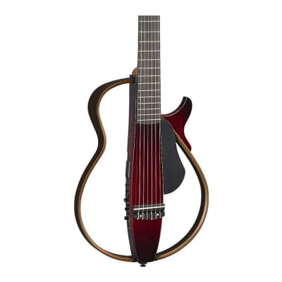 Yamaha SLG200N 6-Nylon String Silent Guitar (Right-Handed, Crimson Red Burst) image 5