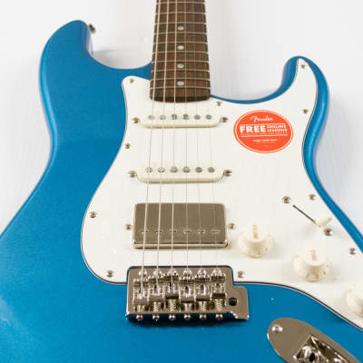 Squier Limited-edition Classic Vibe '60s Stratocaster HSS Electric Guitar - Lake Placid Blue image 3