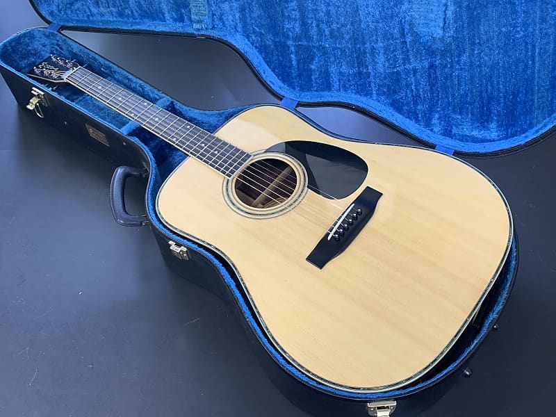 Morris W-35 Dreadnought Acoustic Guitar Made in Japan | Reverb Ireland