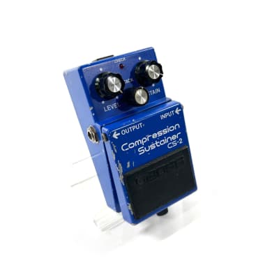 ギター BOSS CS-2 (1981) Compression Sustainer BOSS CS-2 Compression Sustainer 1983 Vintage Guitar Pedal Made in