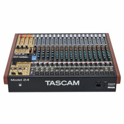 TASCAM Model 24 Multi-Track Live Recording Console with USB Audio Interface and Analog Mixer image 5