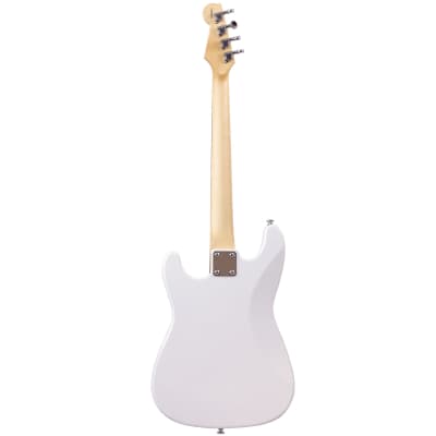 Eastwood Guitars Model S Tenor - White - Solidbody Electric Tenor - NEW! image 5